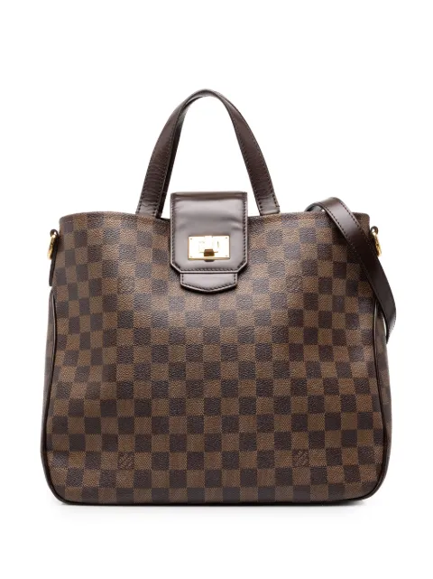 Louis Vuitton Pre-Owned sac à main Cabas Rosebery à motif Damier Ébène (2011)