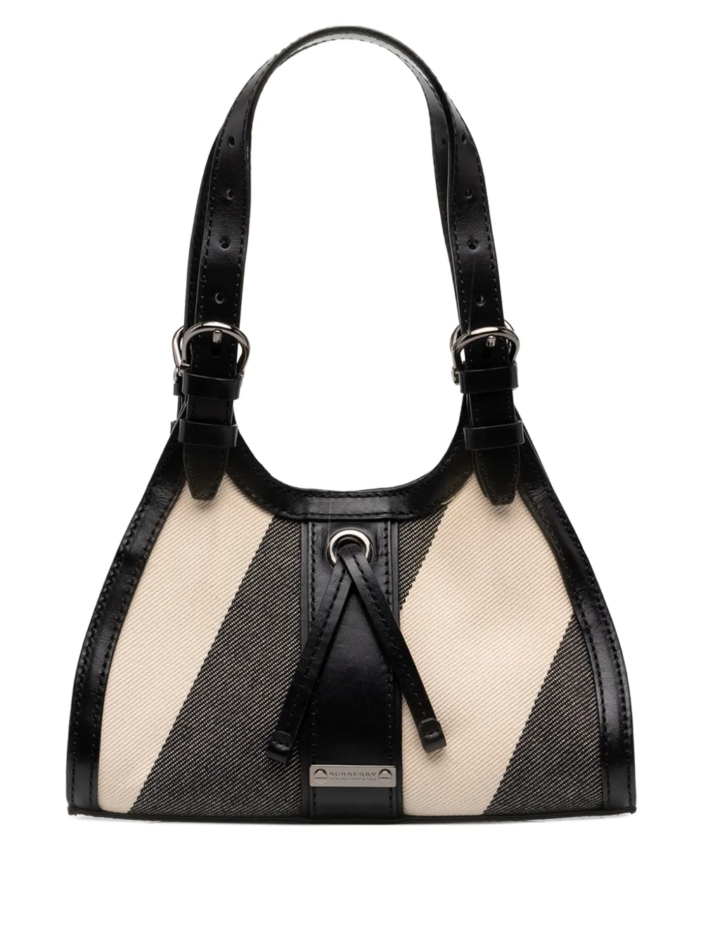 Burberry Pre-Owned 2000-2017 Supernova Check Canvas handbag - Schwarz