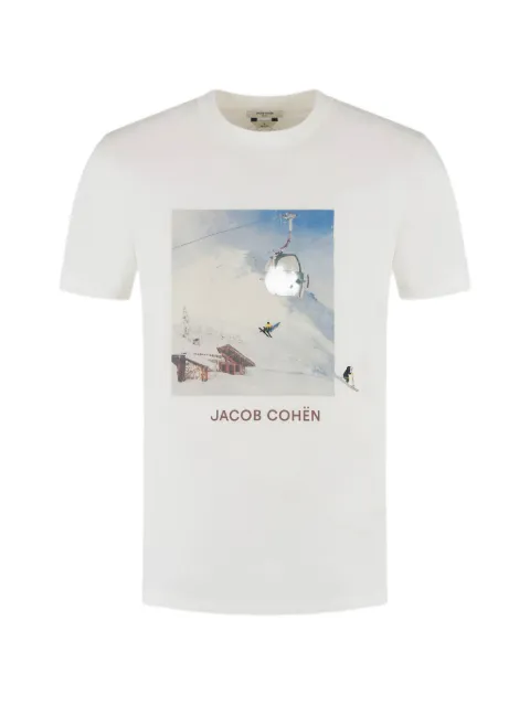 Jacob Cohën Collo Costina graphic-print crew-neck T-shirt