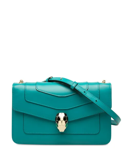 Bvlgari Pre-Owned 2000-2026 Calfskin Serpenti Forever Chain crossbody bag