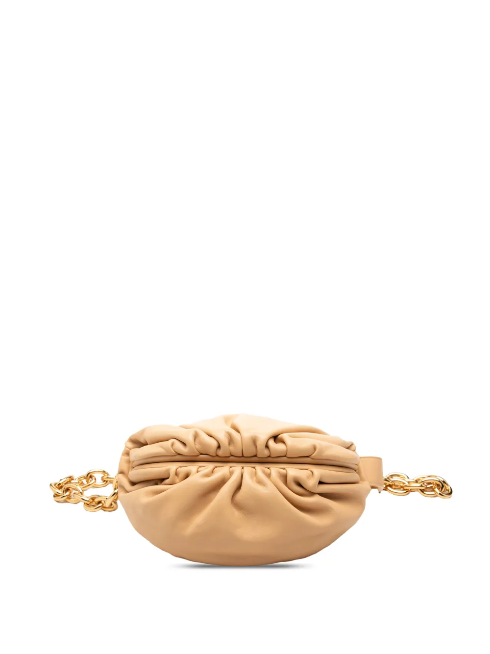 Bottega Veneta Pre-Owned 2012-2026 Lambskin Chain Pouch belt bag - Neutrals