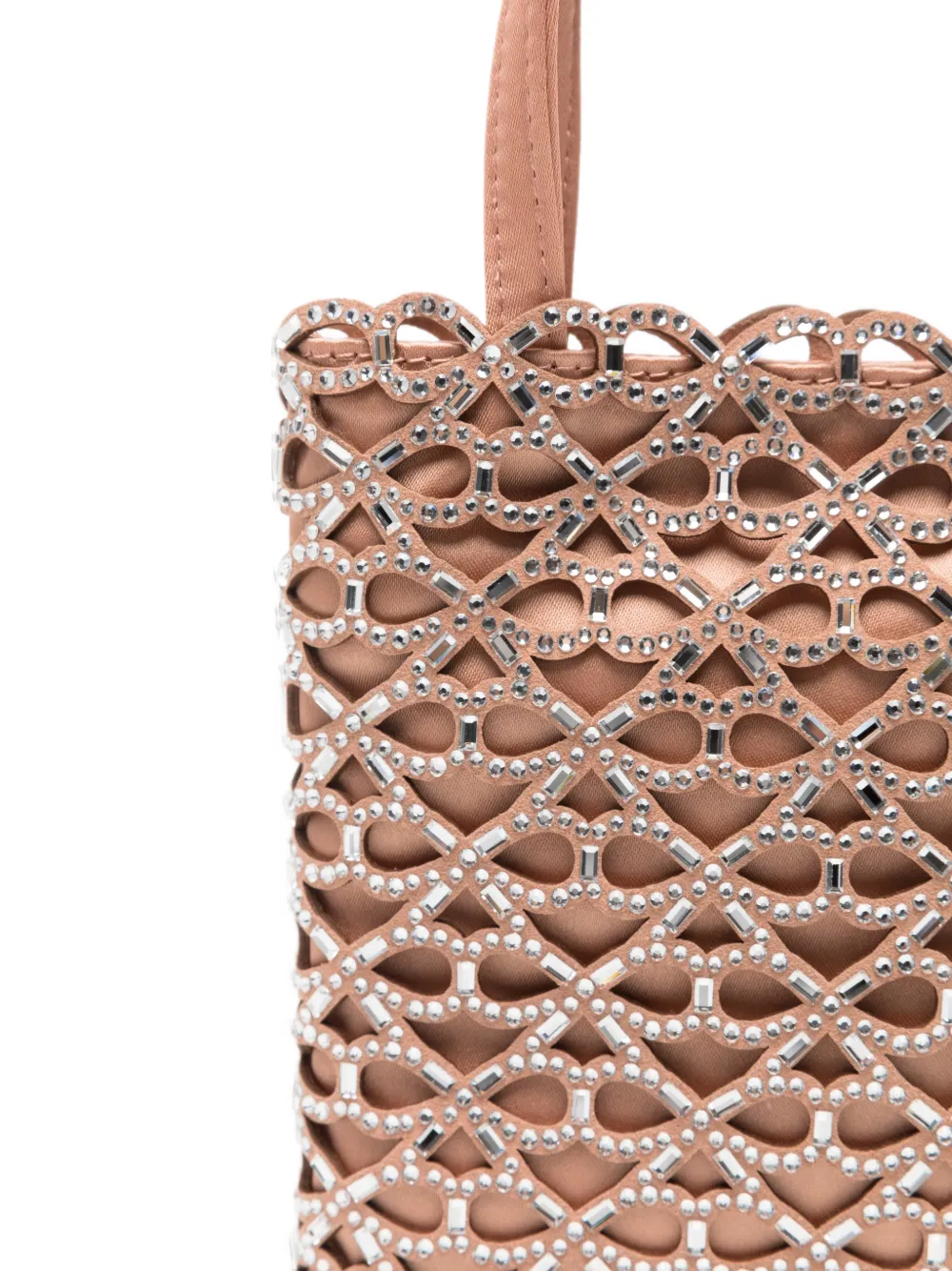 Anya Hindmarch Tas verfraaid met kristallen Roze