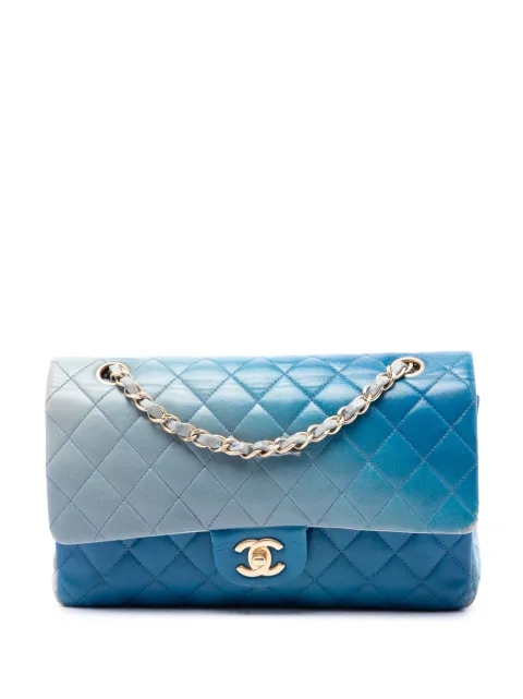 CHANEL Pre-Owned 2009-2010 Medium Classic Ombre Lambskin Double Flap shoulder bag