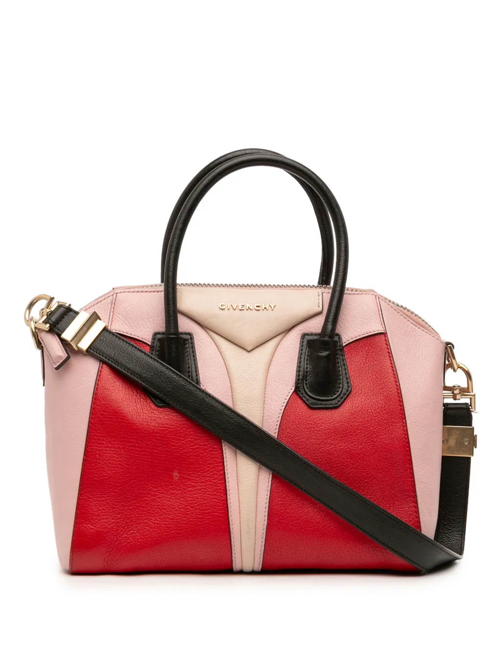 Givenchy Pre-Owned 2012 Small Sugar Goatskin Antigona Architect satchel - Rosa