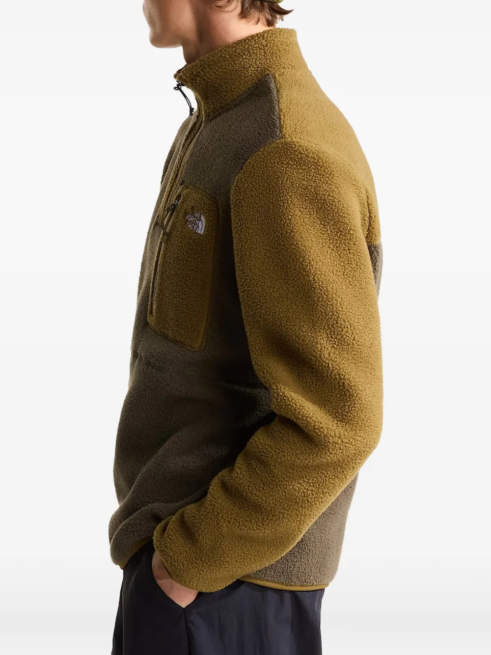 The North Face Yumiori 1 4 zip fleece jacket Groen