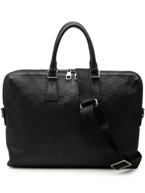 Louis Vuitton Pre-Owned 2013 Damier Infini Porte Documents Jour business bag