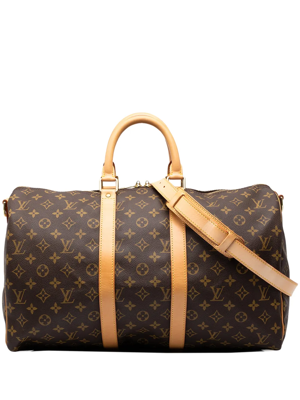 Louis Vuitton Pre-Owned 1999 Monogram Keepall Bandouliere 45 travel bag - Marrone