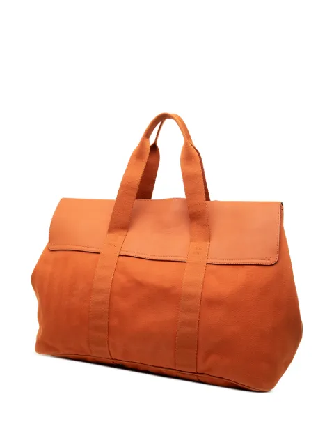 Hermès Pre-Owned 2000-2015 Toile and Swift Valparaiso GM handbag
