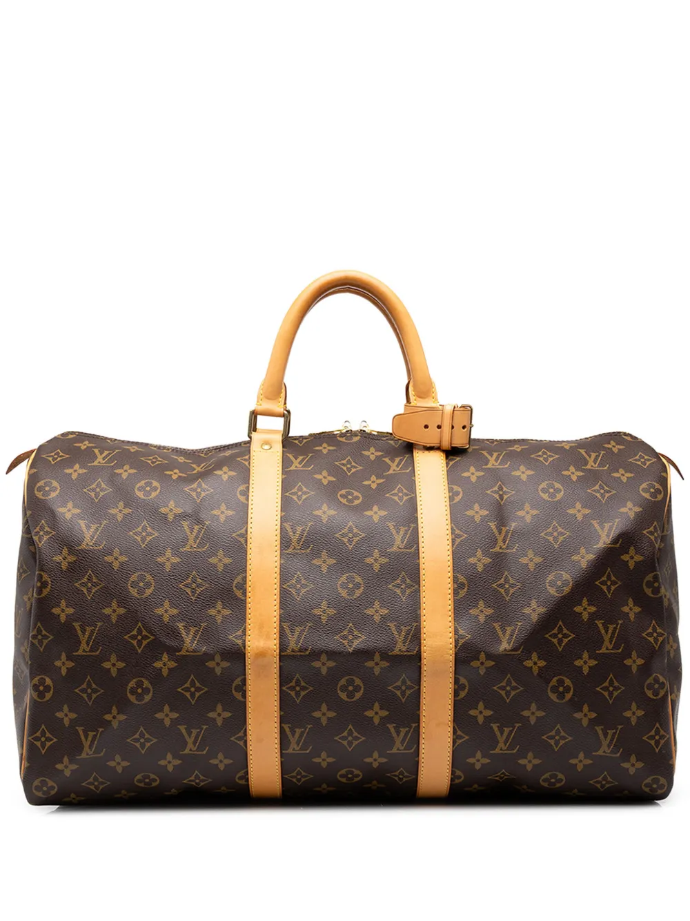 Louis Vuitton Pre-Owned 2003 Monogram Keepall 50 travel bag - Braun