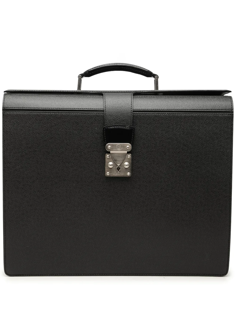 Louis Vuitton Pre-Owned 2005 Taiga Pilot Briefcase business bag - Black