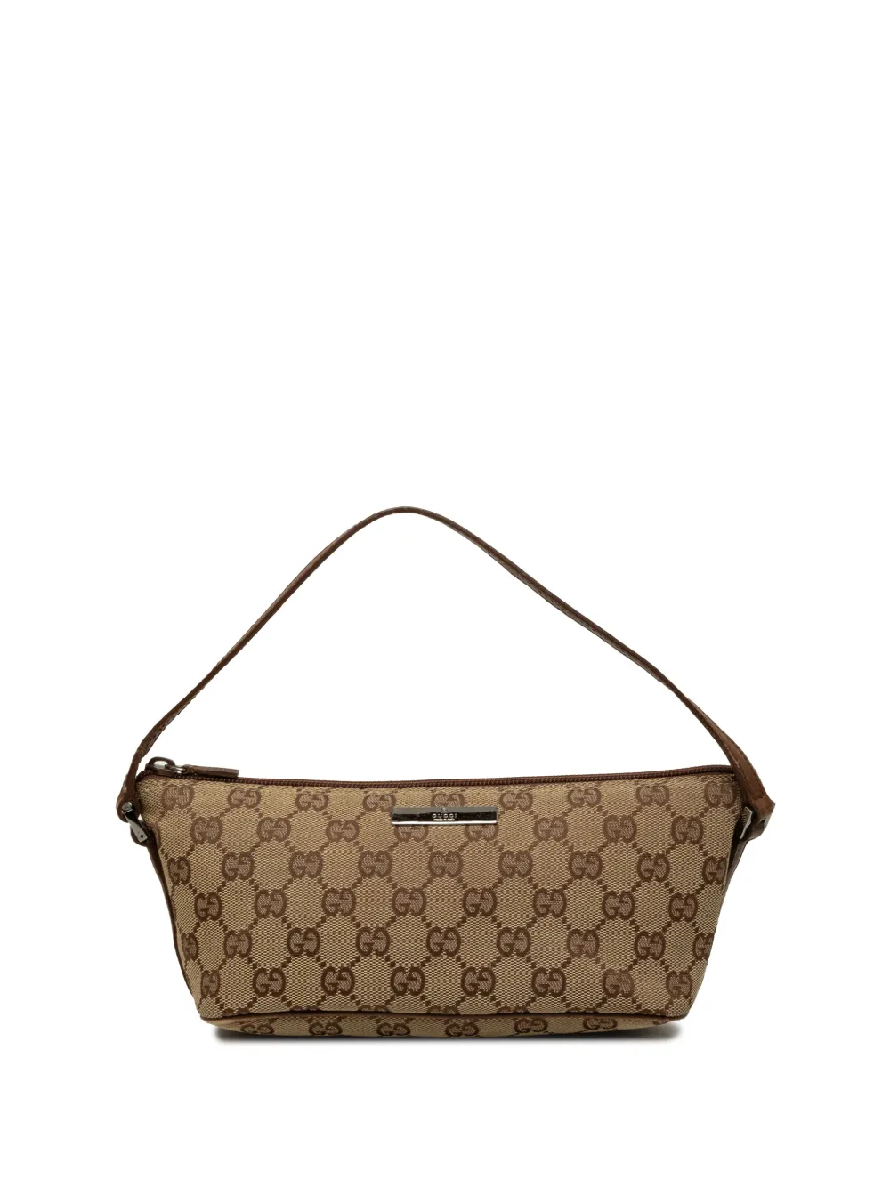 Gucci Pre-Owned 2000-2015 GG Canvas Boat shoulder bag - Toni neutri