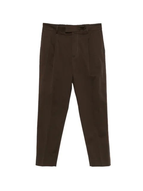 Low Brand pleated-detail elasticated-waist trousers
