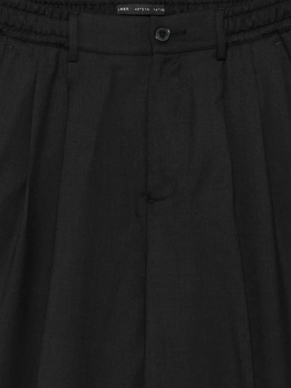 Low Brand Wollen broek Grijs