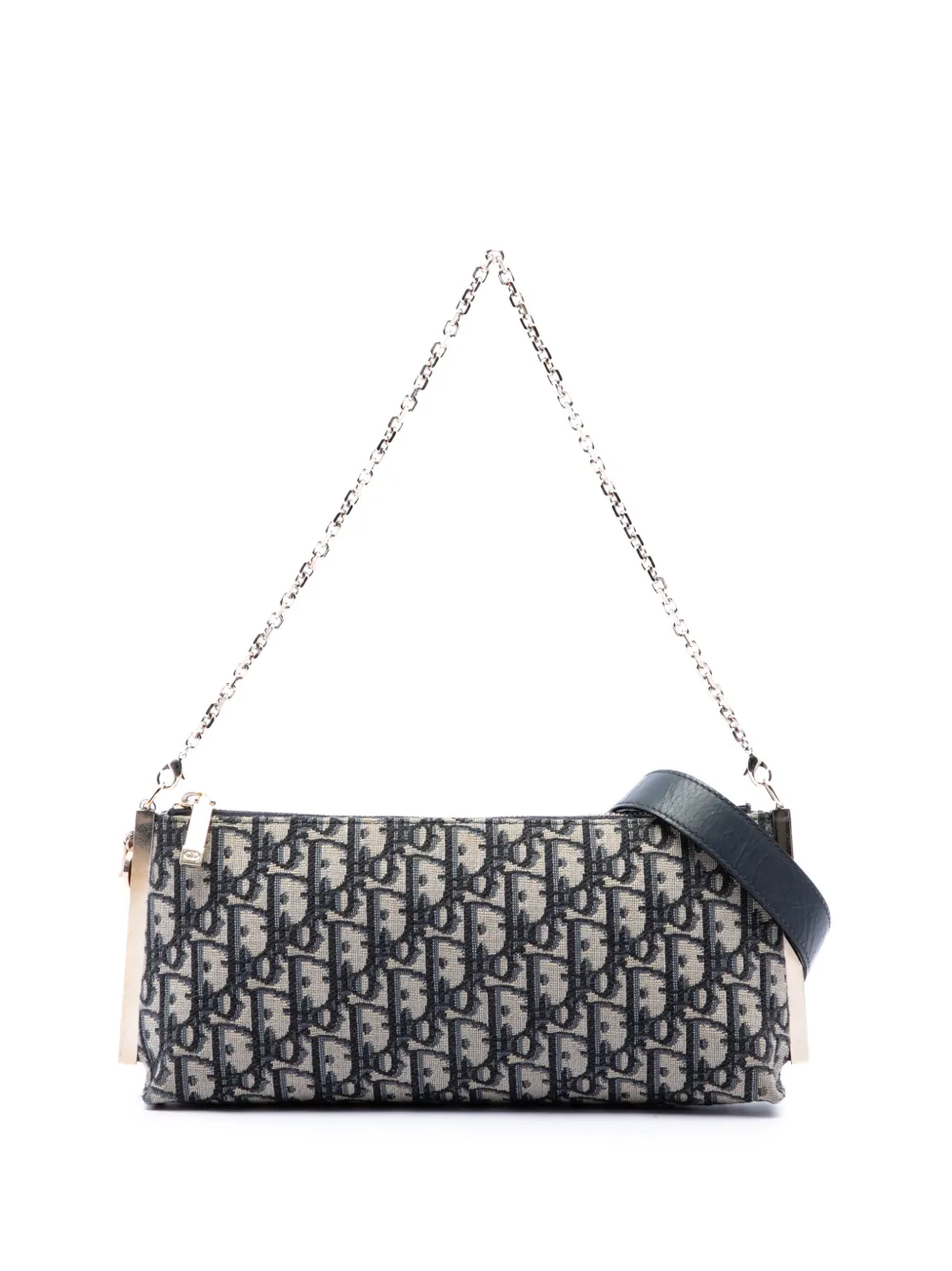 Christian Dior Pre-Owned 2023 Oblique Canvas Dior Club Bag satchel - Blue