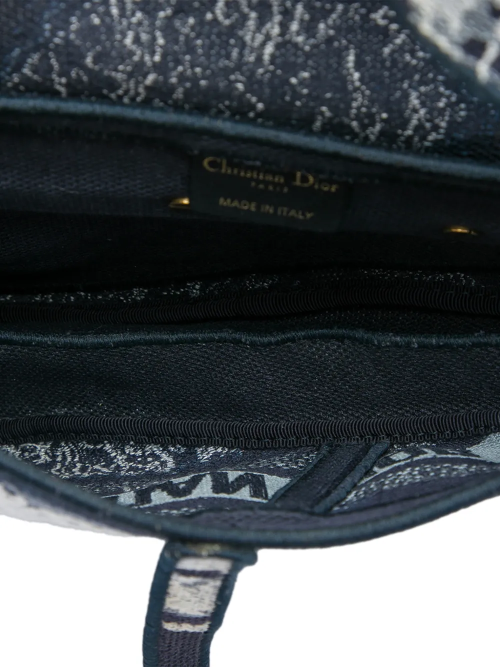 Christian Dior Pre-Owned 2020 キャンバス エンブロイダリー タイダイ