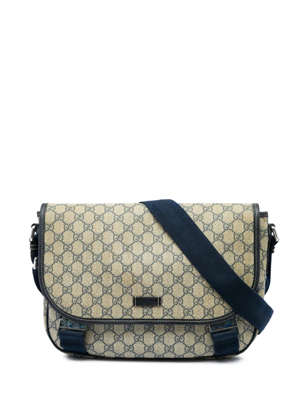 Gucci Pre-Owned 2016-2026 GG Supreme crossbody bag - Toni neutri