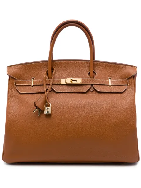 Hermès Pre-Owned 2001 Togo Birkin Retourne 40 handbag