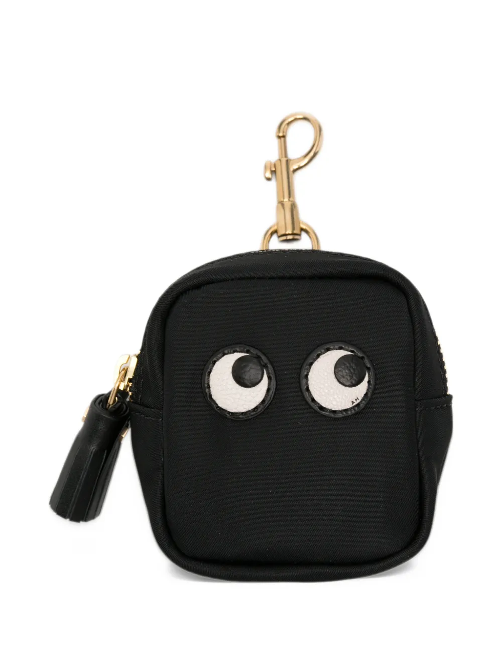 Anya Hindmarch Eyes ear pods pouch - Nero