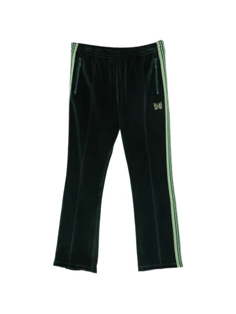 Needles velvet side-stripe track pants