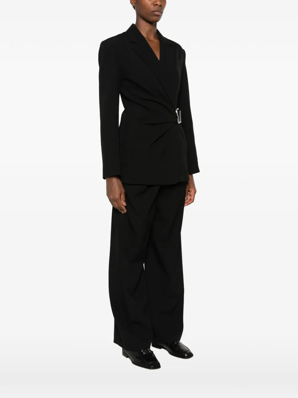 LOEWE belted blazer Zwart