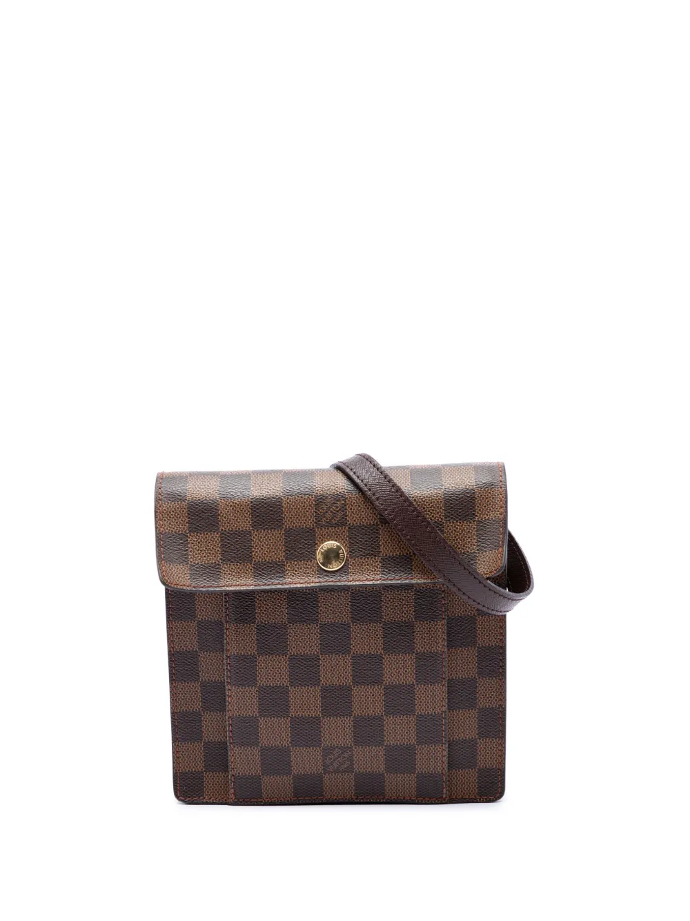 Louis Vuitton Pre-Owned 1990-2010 Damier Ebene Pimlico crossbody bag - Brown