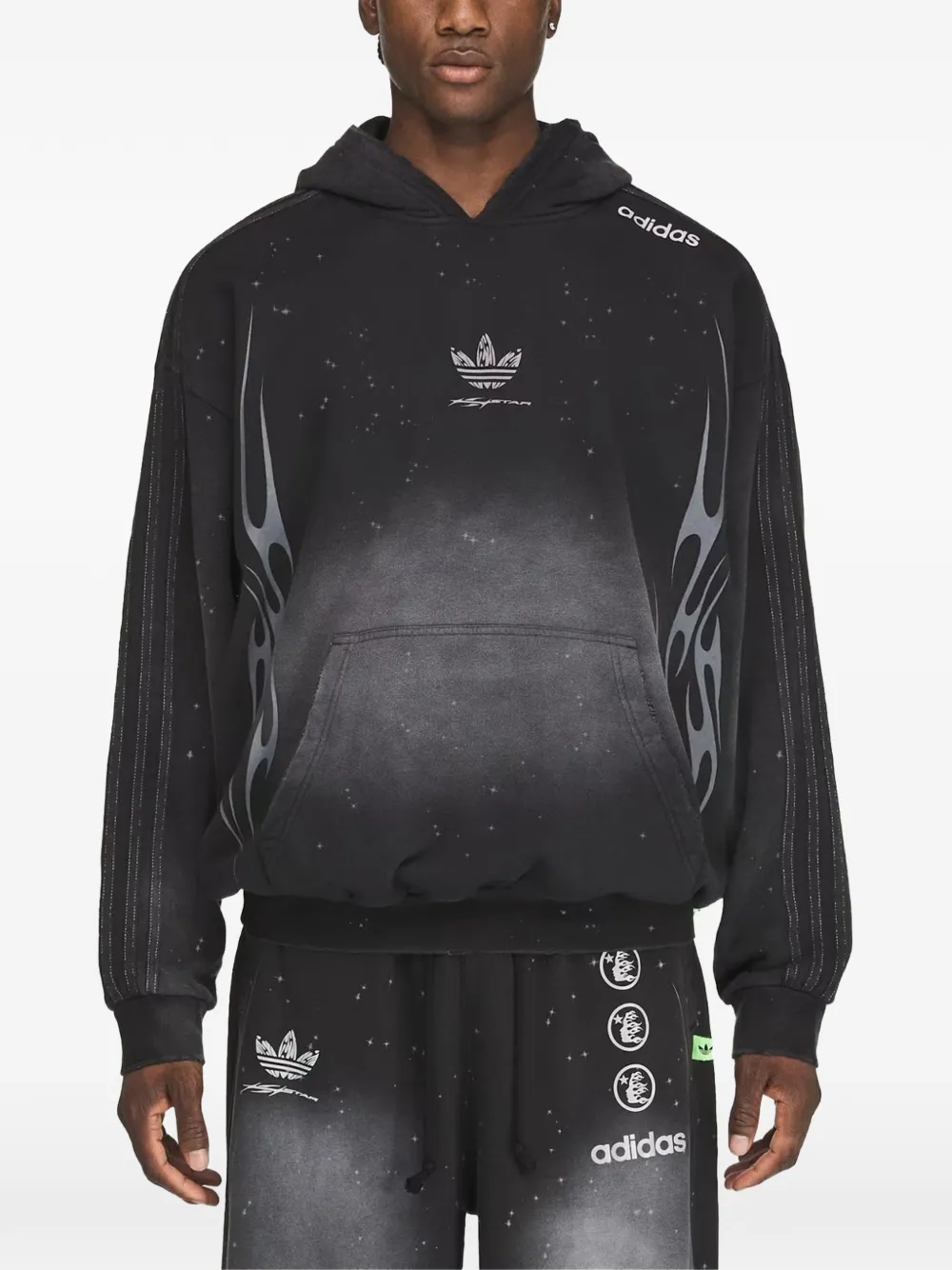adidas x Hellstar hoodie Zwart