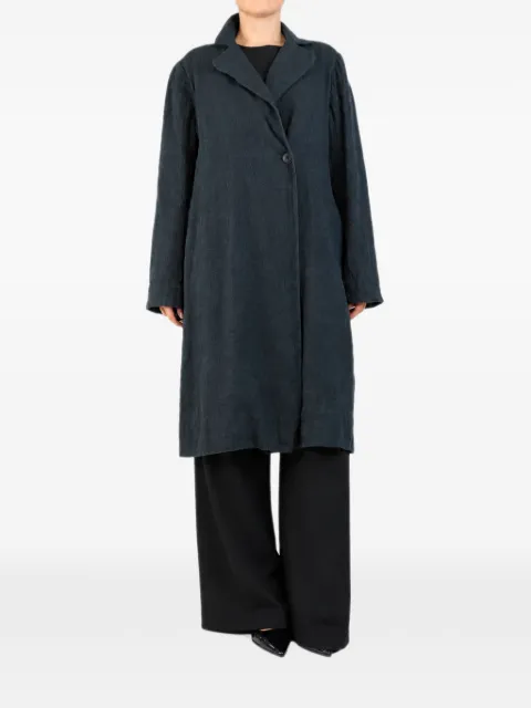 Dosa notched-lapels coat