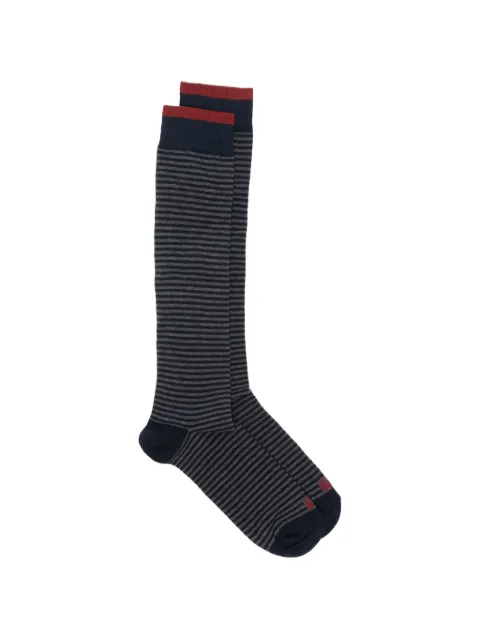 In The Box striped-knit socks