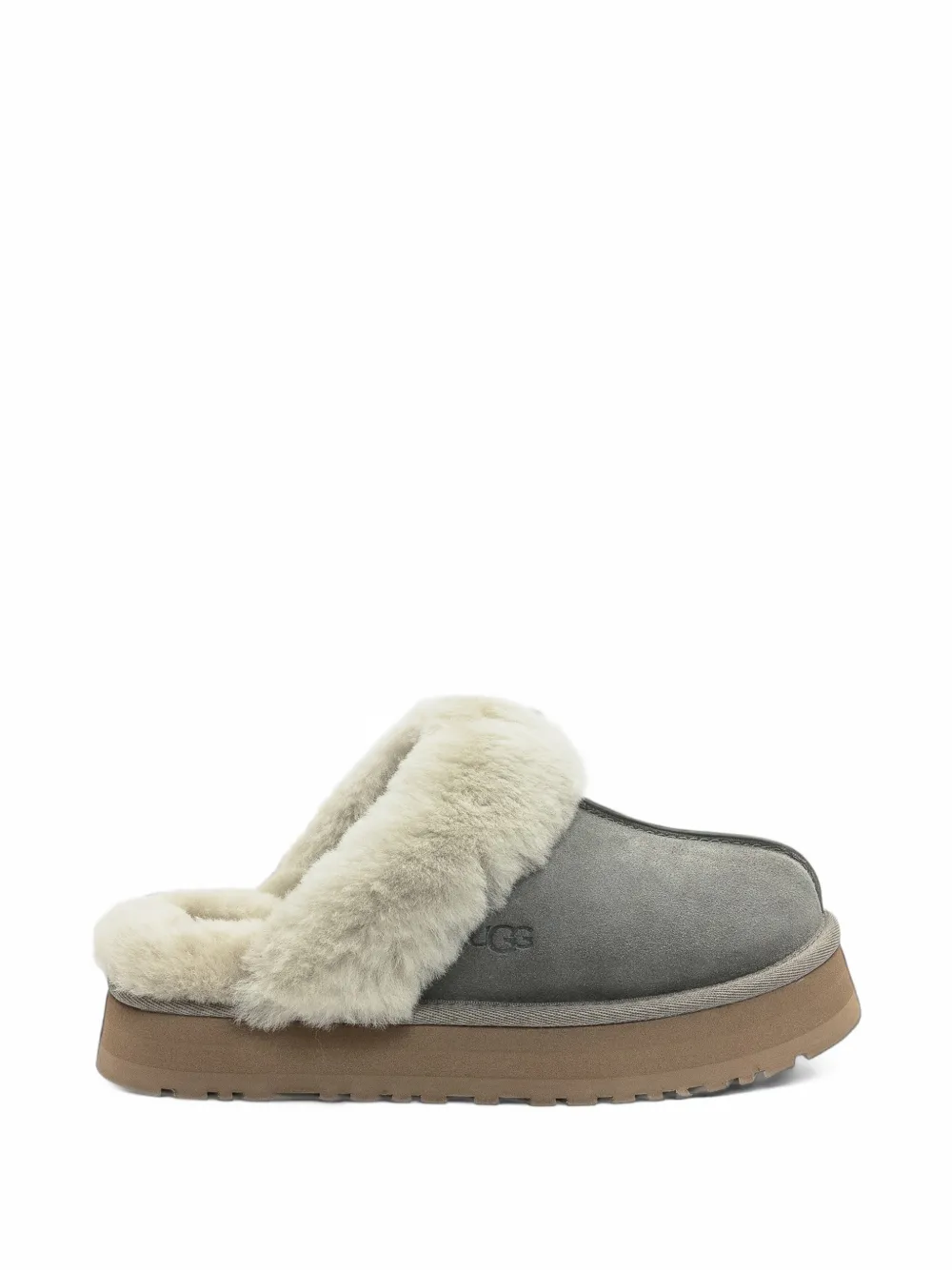 UGG Disquette shearling slippers - Grigio