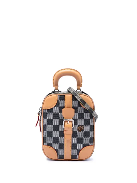 Louis Vuitton Pre-Owned bolsa satchel Damier Colors Valisette Verticale 2019