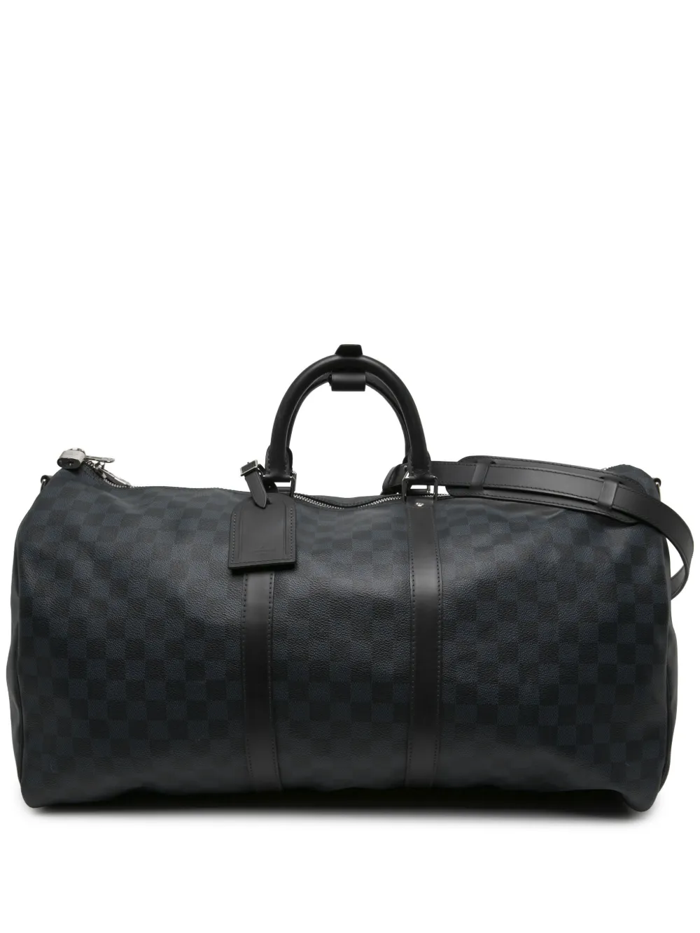 Louis Vuitton Pre-Owned 2019 Damier Cobalt Keepall Bandouliere 55 travel bag - Blue