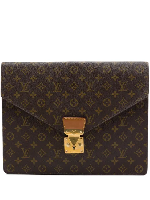 Louis Vuitton Pre-Owned 1990 Monogram Porte Documents Senateur business bag