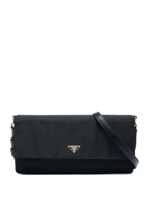 Prada Pre-Owned شنطة كروس ماسنجر 'تيسوتو' بمشبك 2000-2013