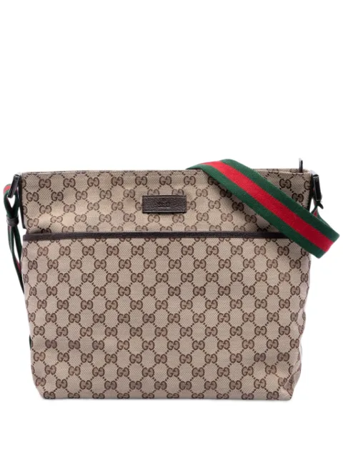 Gucci Pre-Owned sac à bandoulière en toile GG Web (2016-2026)