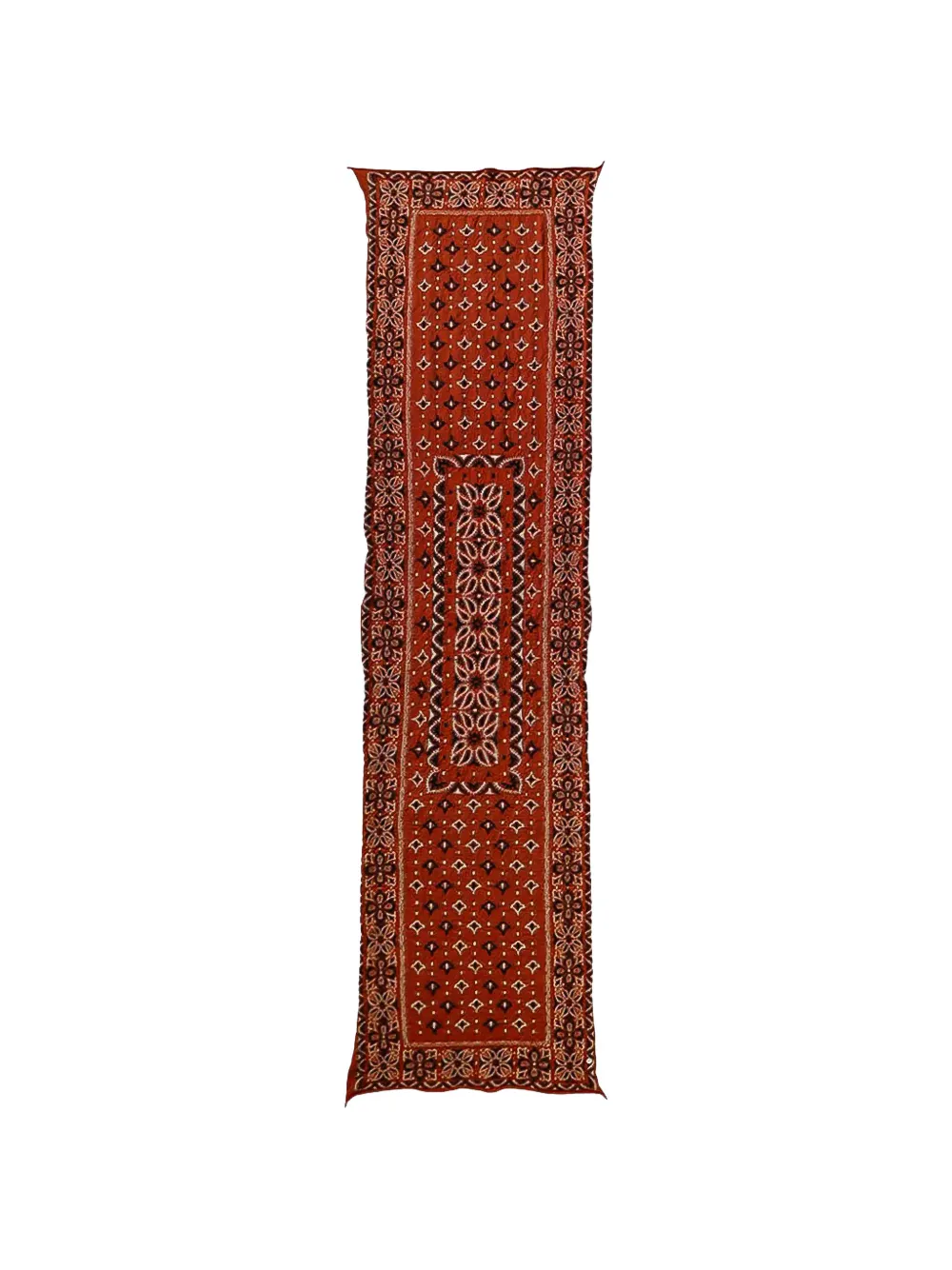 KAPITAL Colorful Big Mama bandana - Marrone