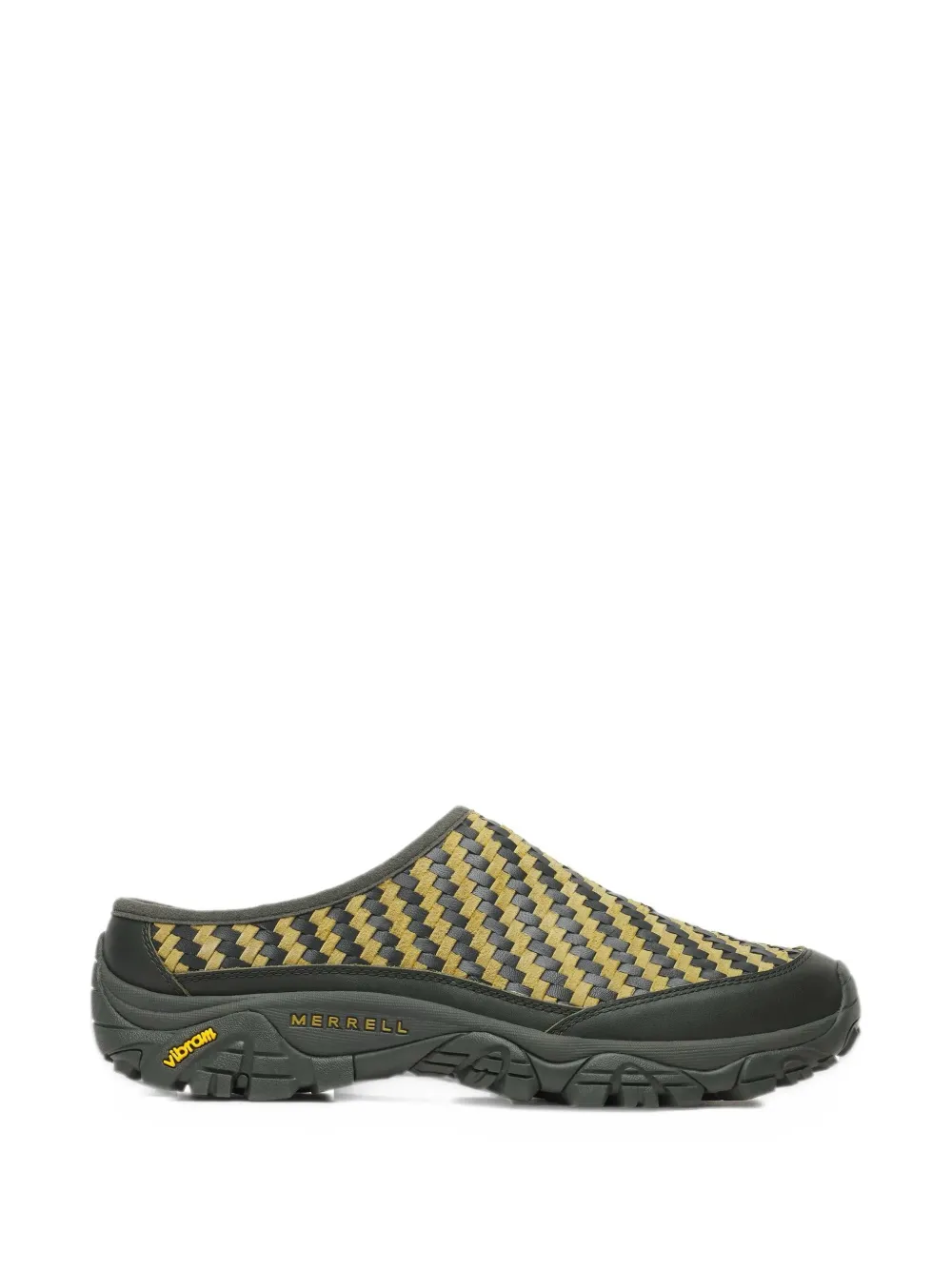 Merrell Moab 2 woven leather mules - Grigio