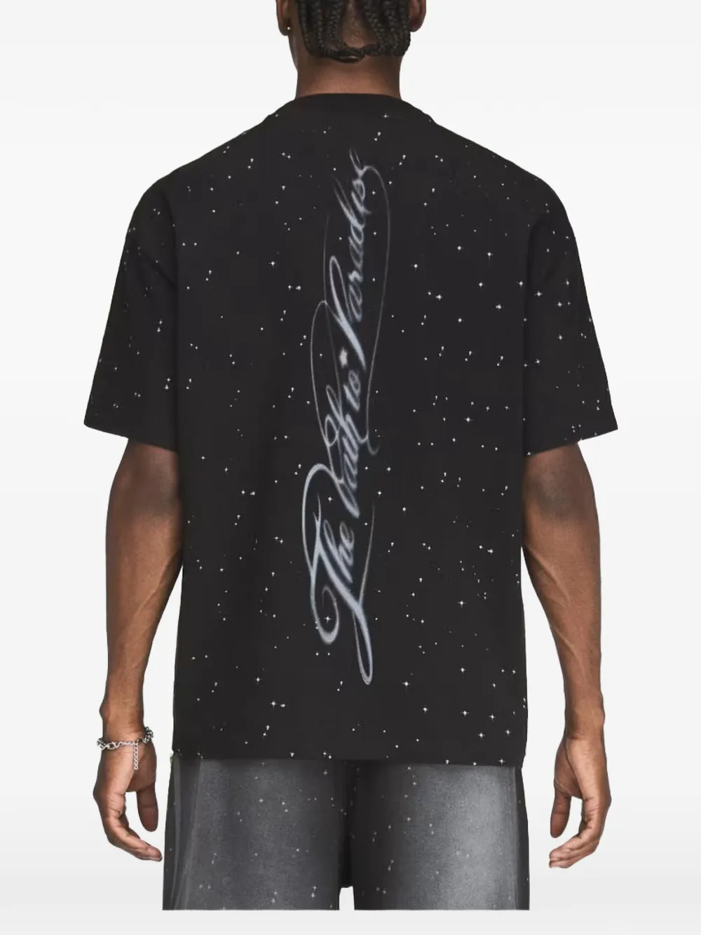 adidas x Hellstar graphic tee Zwart