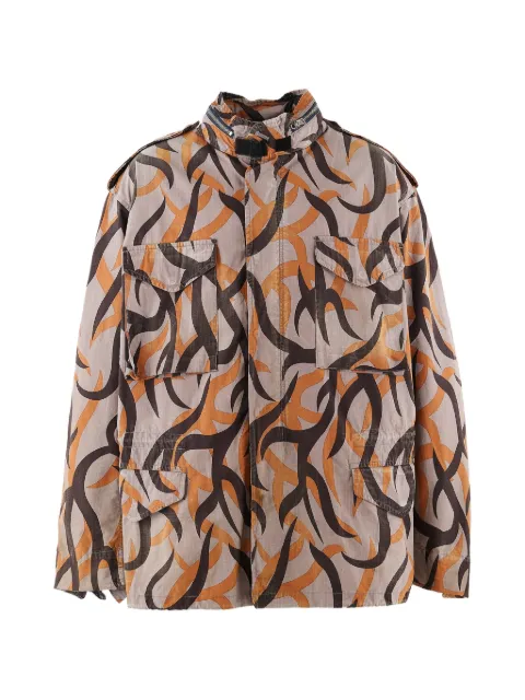 SAINT MXXXXXX graphic-print M65 jacket