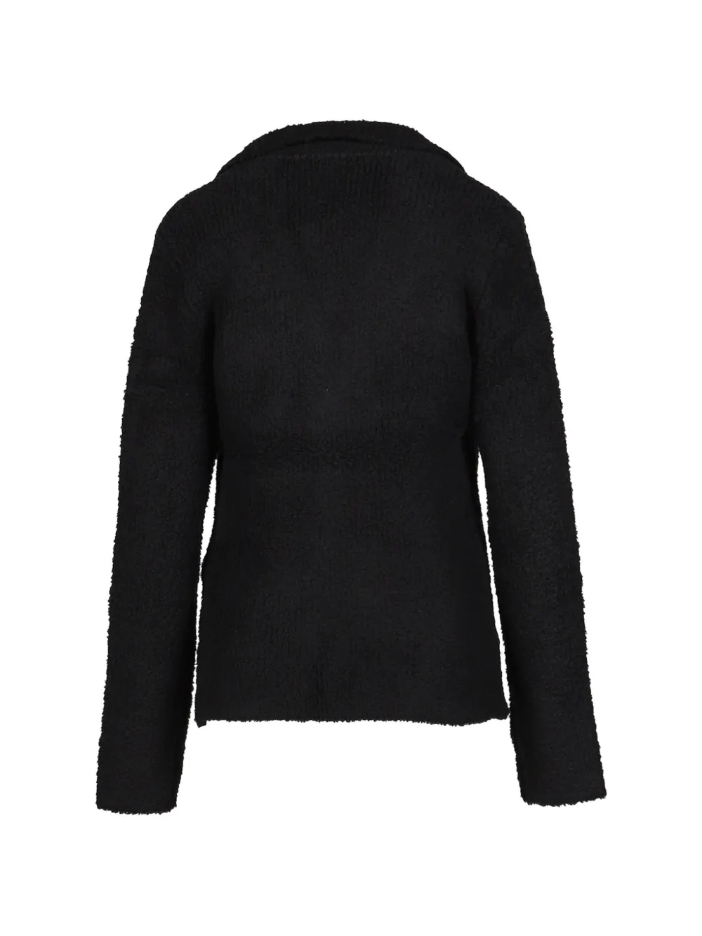 R13 Shrunken sweater blazer Zwart