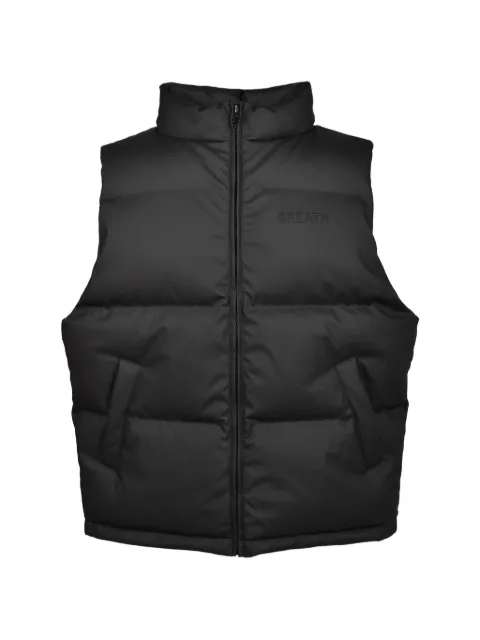 BREATH high-neck padded gilet