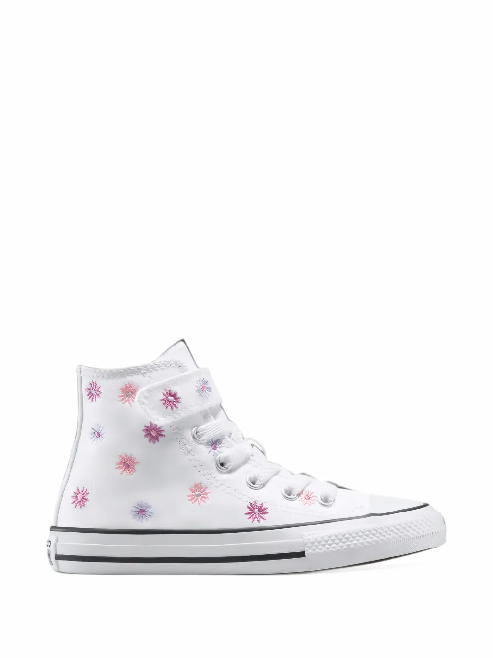 Converse Kids Chuck Taylor All Star flower-embroidered sneakers - Bianco