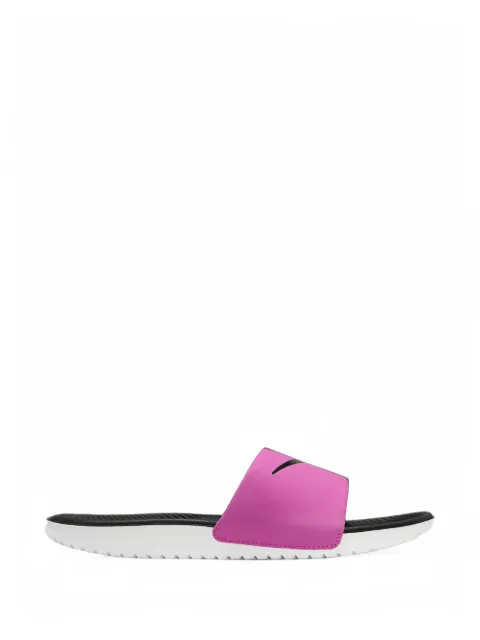 Nike Kids Kawa GS logo-print slides