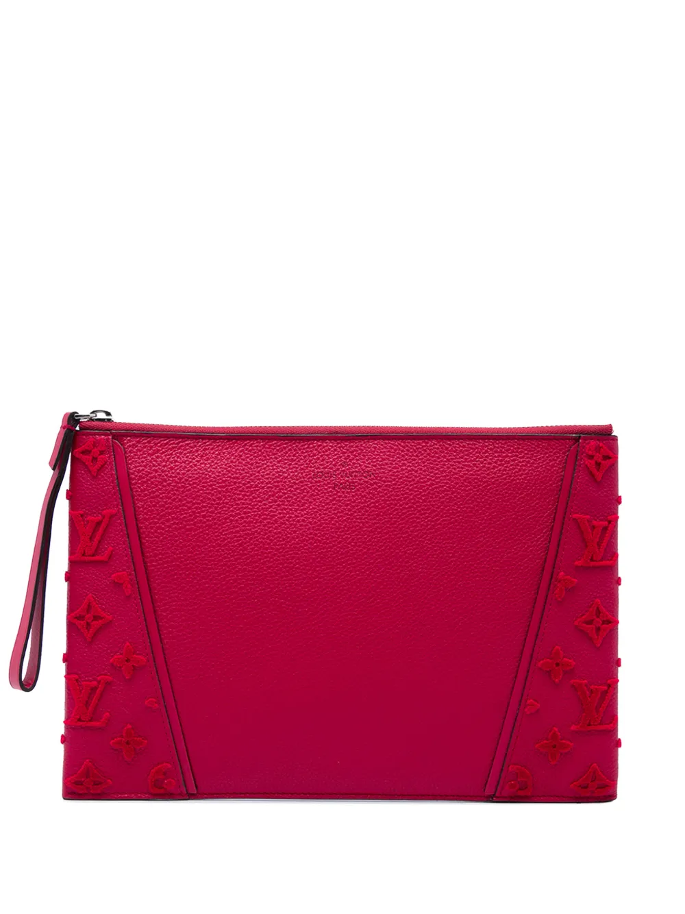 Louis Vuitton Pre-Owned 2014 Veau Cachemire W Pochette clutch bag - Rot