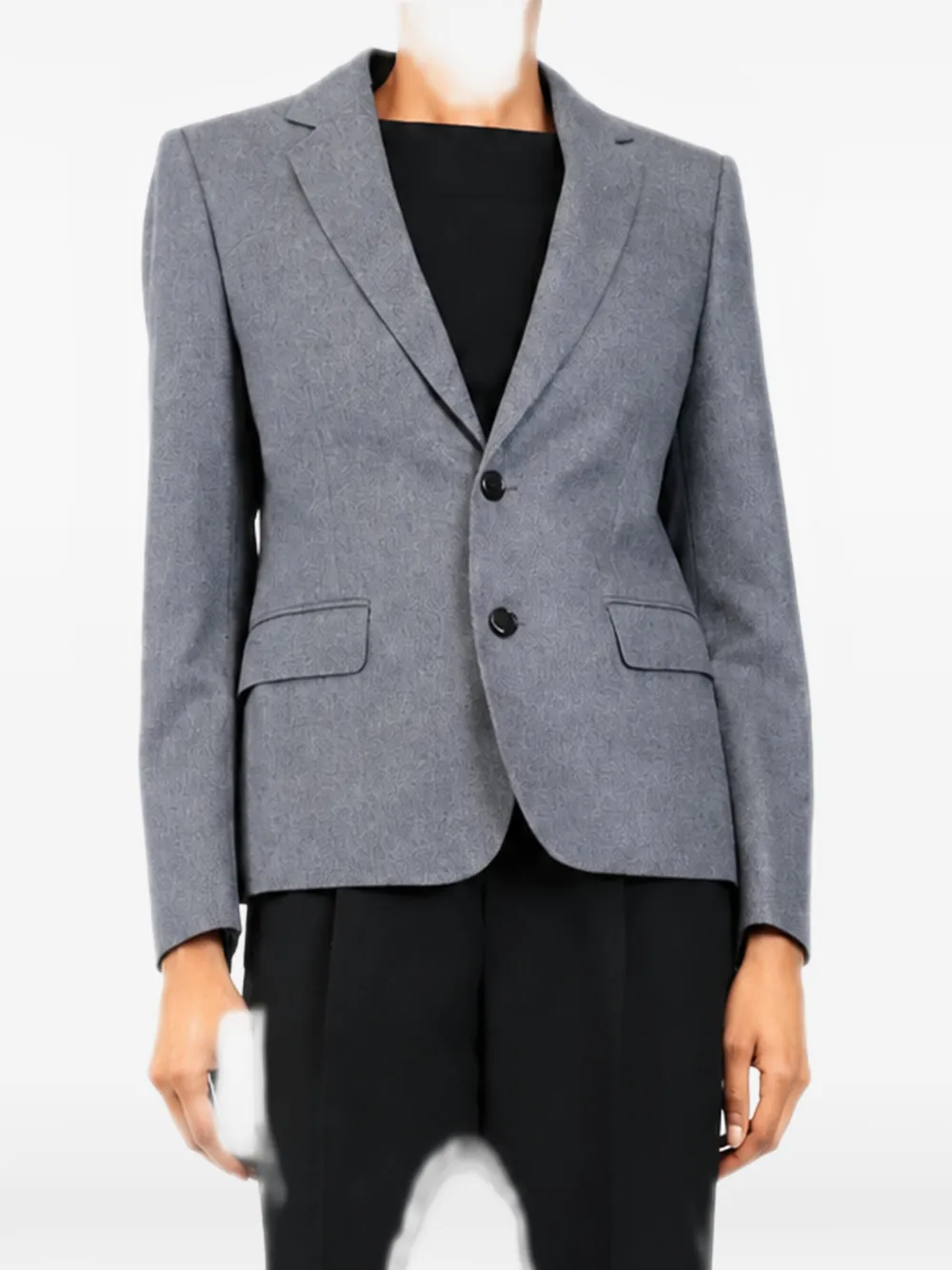 Celine Pre-Owned single-breasted blazer - Grigio
