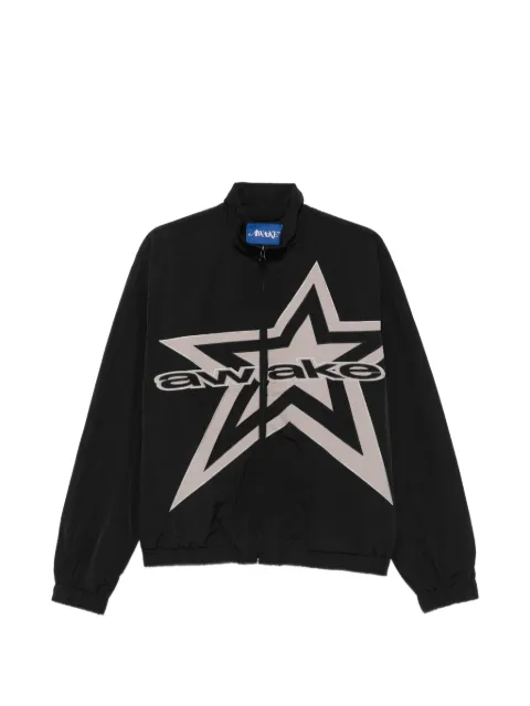 Awake NY logo-patch star-print jacket