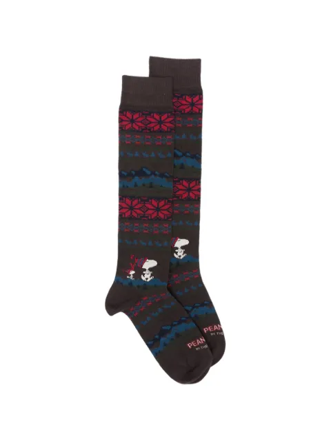 In The Box Peanuts Fair Isle socks