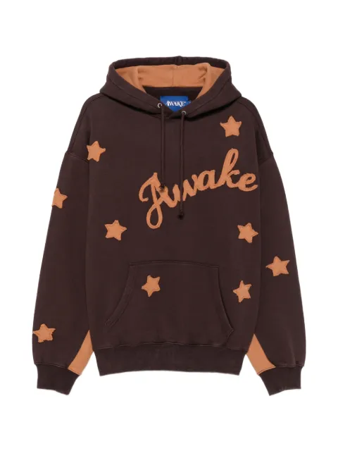 Awake NY logo-patch star-patch hoodie