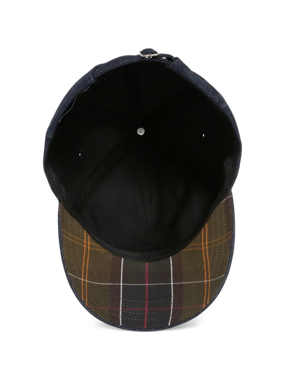 Barbour x A.P.C logo-print baseball cap Blauw