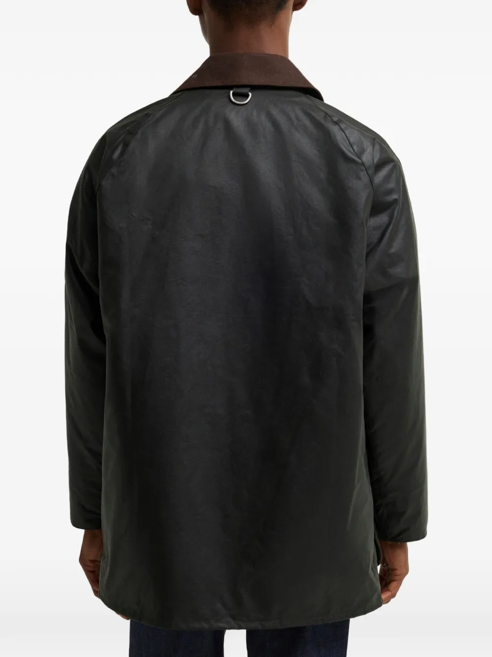 Barbour x A.P.C waxed-cotton jacket Groen