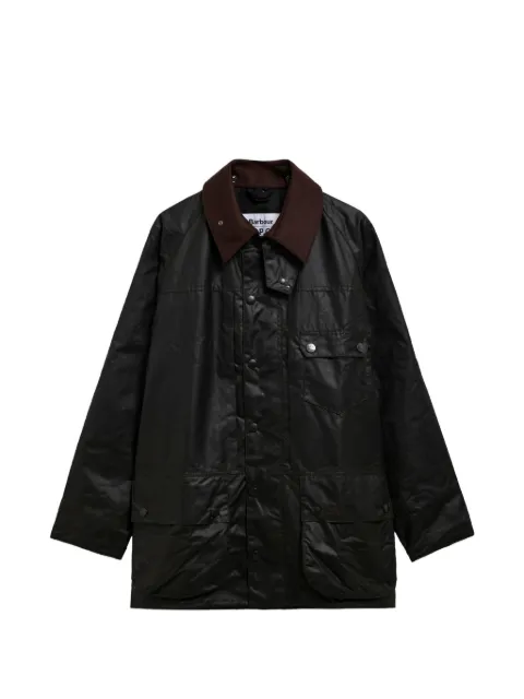 Barbour x A.P.C waxed-cotton jacket